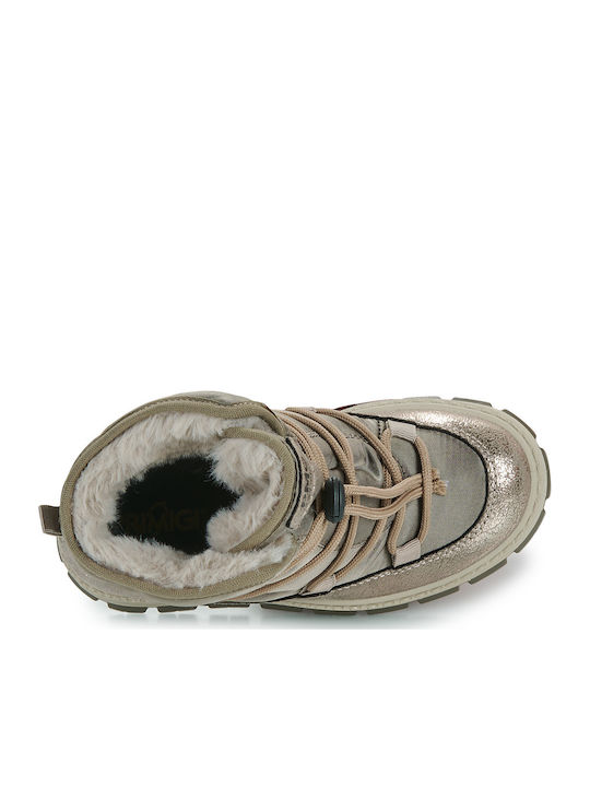 Kinder-Schneestiefeletten Beige