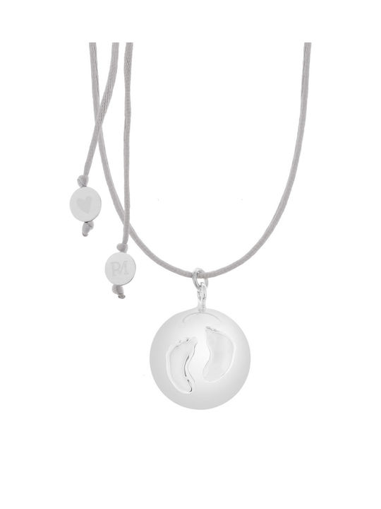 Proud Mama Necklace Pregnancy from Silver