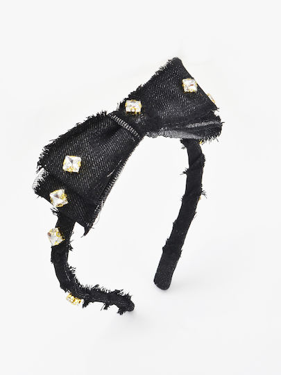 Mat Fashion Stirnband Haar Schwarz