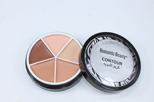 Concealer Romantic Beauty Color Correcting Contour 02 Concealer Palette 02
