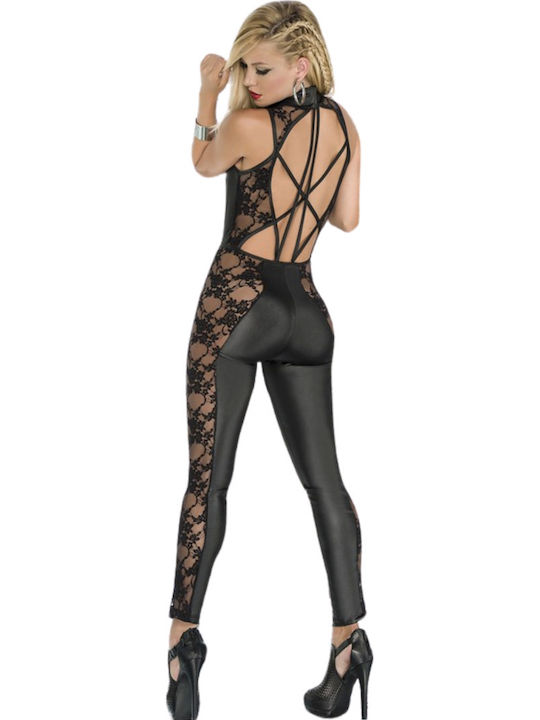 Usine Lingerie Ολόσωμο Καλσόν Μαύρο