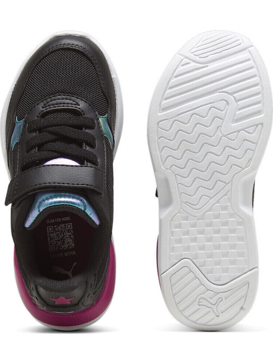 X-RAY SPEED LITE Kids Sneakers with Scratch Black