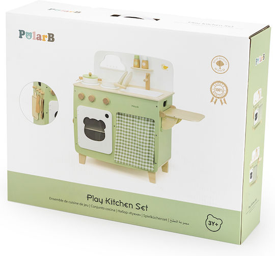 Viga Toys Παιδική Κουζίνα από Ξύλο για 3+ Ετών