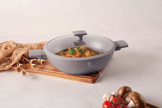 Berlinger Haus Wok With Lid made of Aluminum 30cm