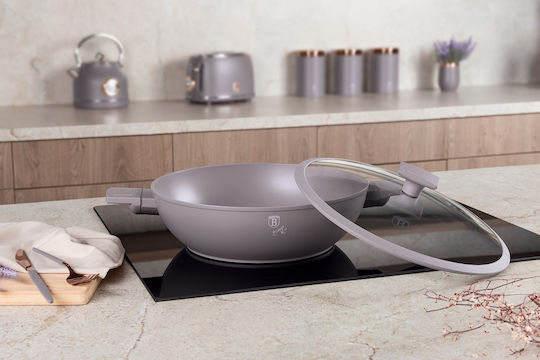 Berlinger Haus Wok With Lid made of Aluminum 30cm