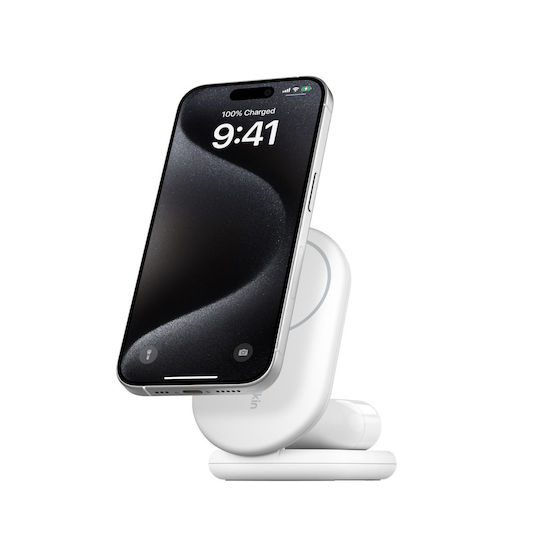 Belkin Magsafe Charger 15W Whites (BoostCharge 2-in-1)