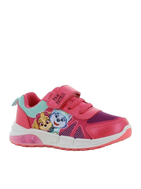 Kids Sneakers Anatomic with Scratch & Lights Fuchsia