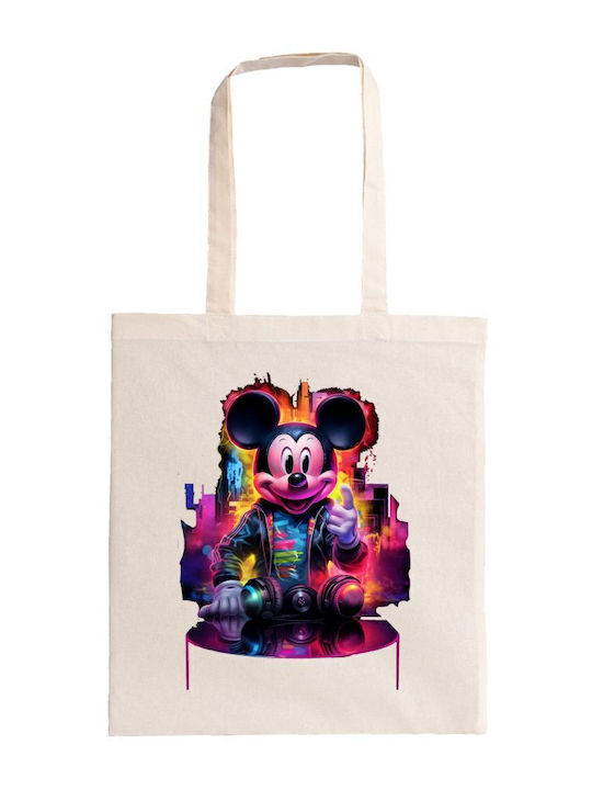 TKT Cotton Shopping Bag in White color