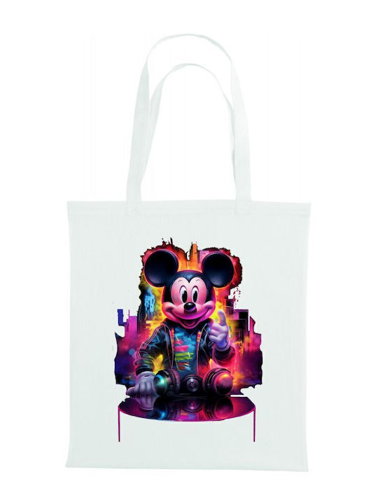 TKT Cotton Shopping Bag in White color