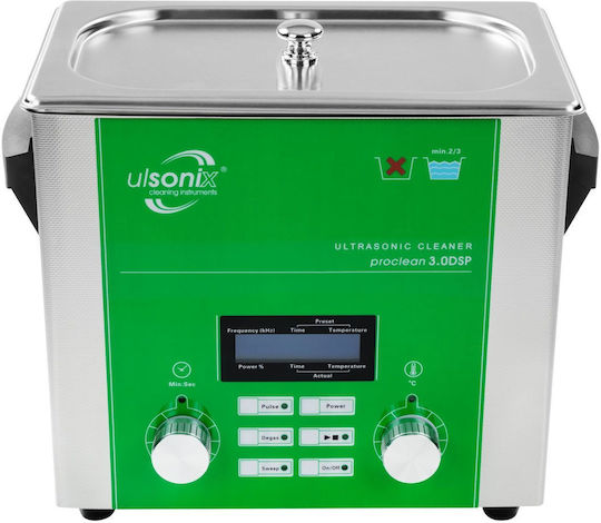 Ulsonix Proclean Ultrasonic Cleaner 3lt