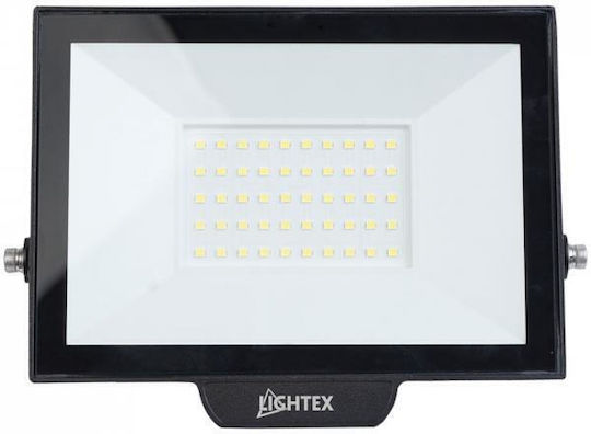 Lightex Rezistent la apă Proiector LED 50W Alb Rece 6500K IP65