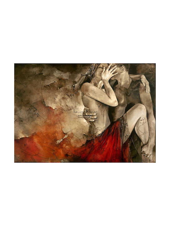 Canvas Painting Couple Knv540 30cm X 40cm