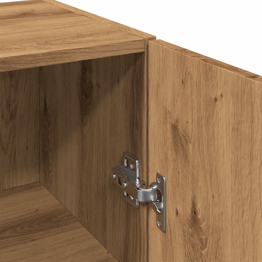 vidaXL Bathroom Cabinet L34.5xW34xH90cm Oak