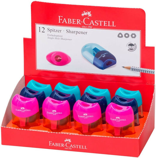 Faber-Castell Apple Plastic Sharpener (Μiscellaneous Colours)