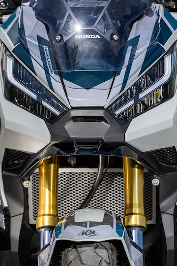 Moto Discovery Φτερό Μπροστινού Τροχού Μοτοσυκλέτας για Honda X-ADV 750 Μαύρο