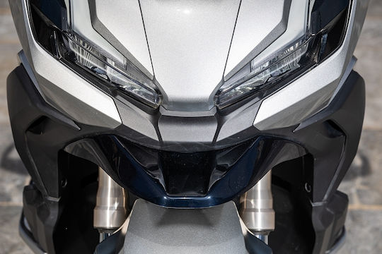 Moto Discovery Vorderradkotflügel Motorrad Silber 1Stück
