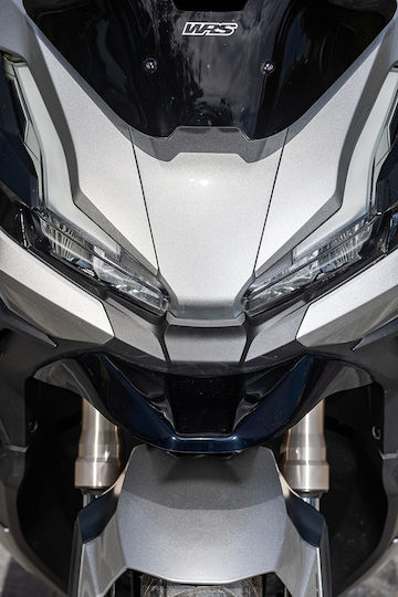 Moto Discovery Vorderradkotflügel Motorrad Silber 1Stück