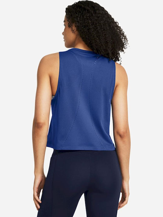 Under Armour Vanish Bluse Blau