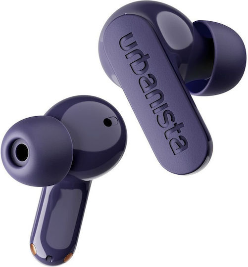 Urbanista Palo Alto In-ear Bluetooth Handsfree Ακουστικά με Αντοχή στον Ιδρώτα και Θήκη Φόρτισης Dusk Purple