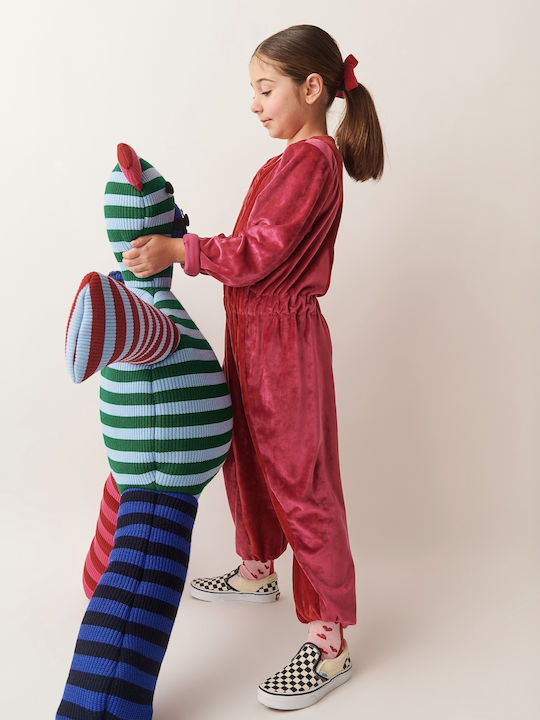 Two In A Castle Kids' Jumpsuit Red