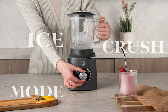 Berlinger Haus Blender with Glass Jug 1.5 lt Gray BH-9539
