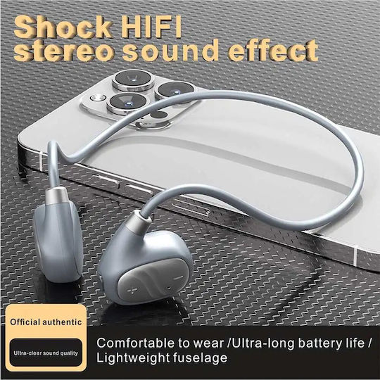 Leewello M-S11 Earbud Bluetooth хендсфри Слушалки Сив