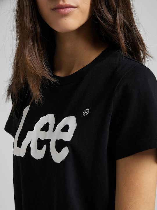 Damen Sportlich T-Shirt Black