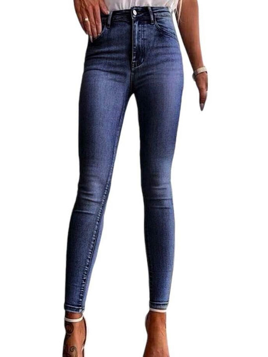 Woman's Fashion Damenjeanshose Blue