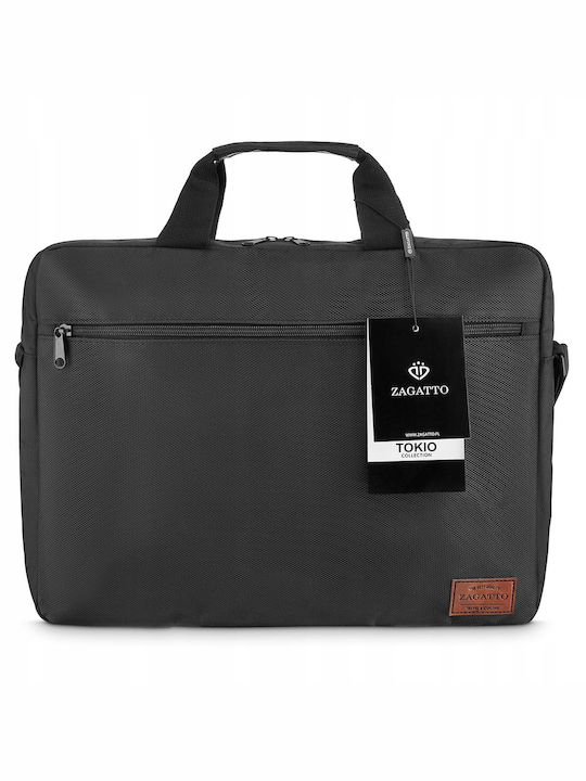 Zagatto Wasserdichte Laptoptasche Für Laptop 15.6" In Schwarz