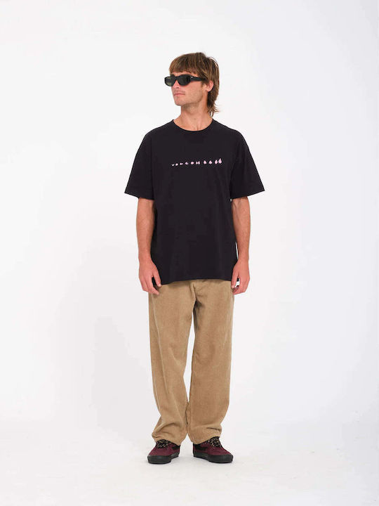 Volcom Men's Short Sleeve T-shirt BLACK