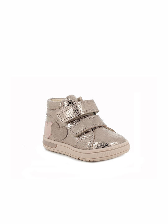 Primigi Kids Leather Boots Gold