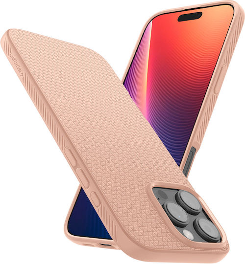 Spigen Liquid Air Back Cover Silicone Durable Pink (iPhone 16 Pro Max)