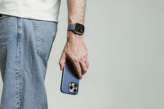 Nomad Sport Задна корица Метал / Силикон / Пластмаса 1мм Син (iPhone 5/5s/SE)