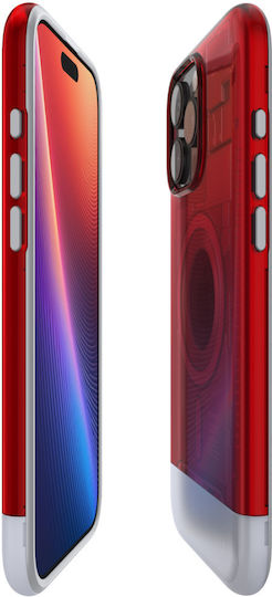 Spigen Classic C1 Umschlag Rückseite Silikon Ruby (iPhone 17 Pro / iPhone 16 Pro)