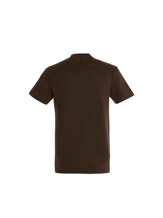 T-shirt Brown Cotton