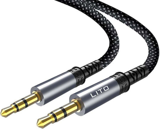Jack To Jack Adapter Cable Lito La01 Black