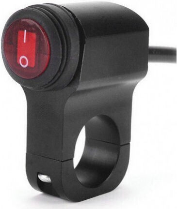 Comutator cu Buton Impermeabil pentru Montare pe Bară On-Off LED Spotlight