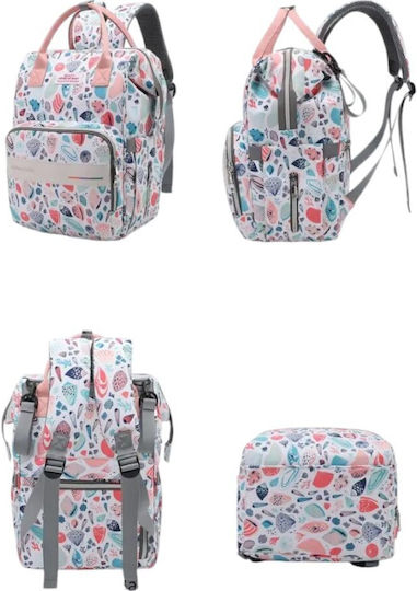Queen Mother Diaper Bag Pink 42x32x18cm.