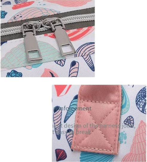 Queen Mother Diaper Bag Pink 42x32x18cm.