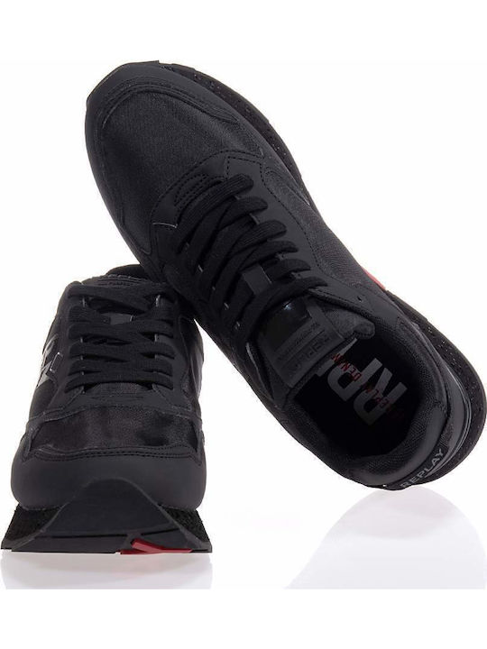 Arthur Herren Sneakers Schwarz