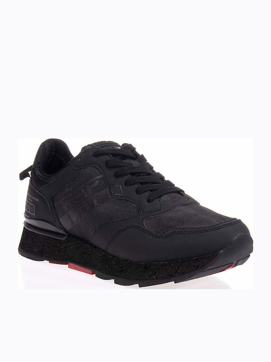 Arthur Herren Sneakers Schwarz