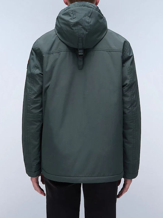 Rainforest Winter Jacke Winddicht Dark Olive Green