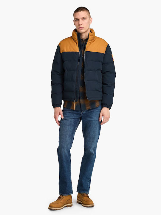 Winter Jacket Bomber Waterproof DARK BLUE