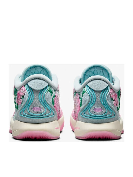 LeBron 21 Premium Ниски Баскетболни обувки Glacier Blue / Stadium Green / Beyond Pink / Coconut Milk
