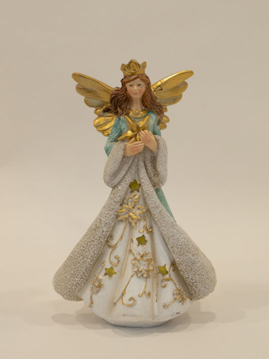 Angel with Gold Star 29.5cm