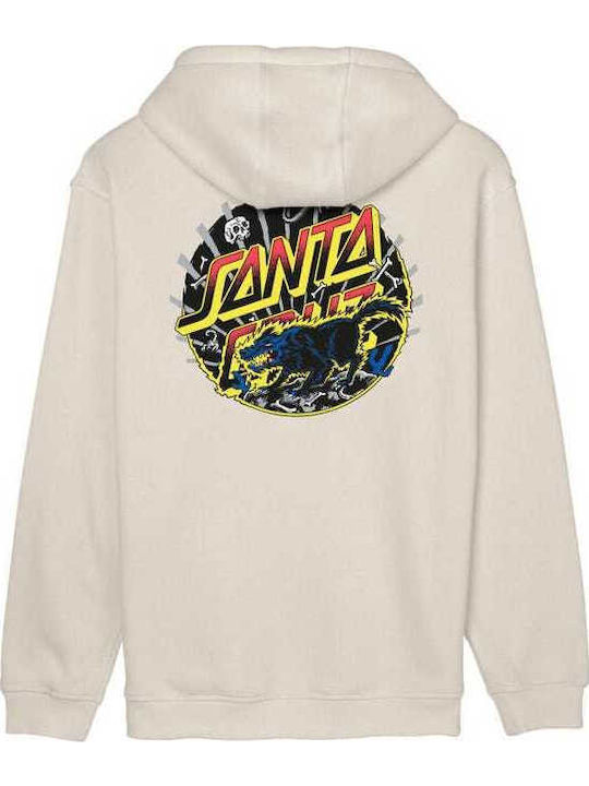Hooded Sweatshirt Beige Light Brown