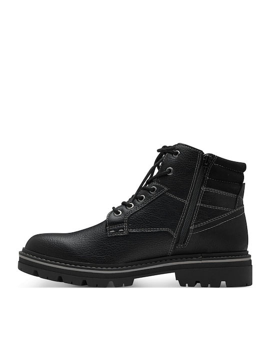 Leather Black Men's Boots Anatomical