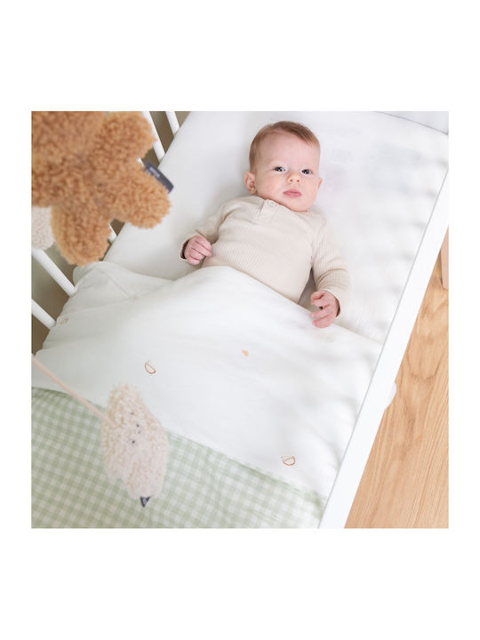 Childhome Babydecken Wickeltücher für Kinderzimmer 80x100cm
