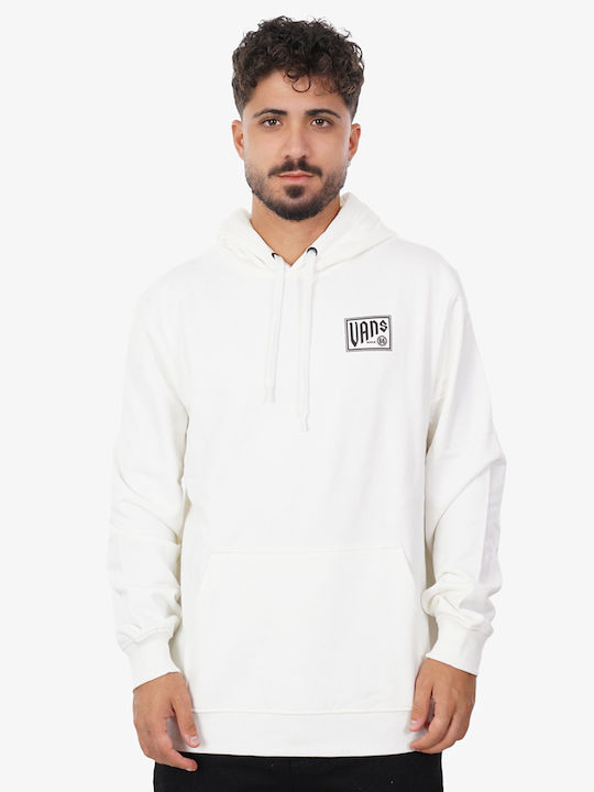 Vans 66 Pullover Sweatshirt Fleece with Hood White