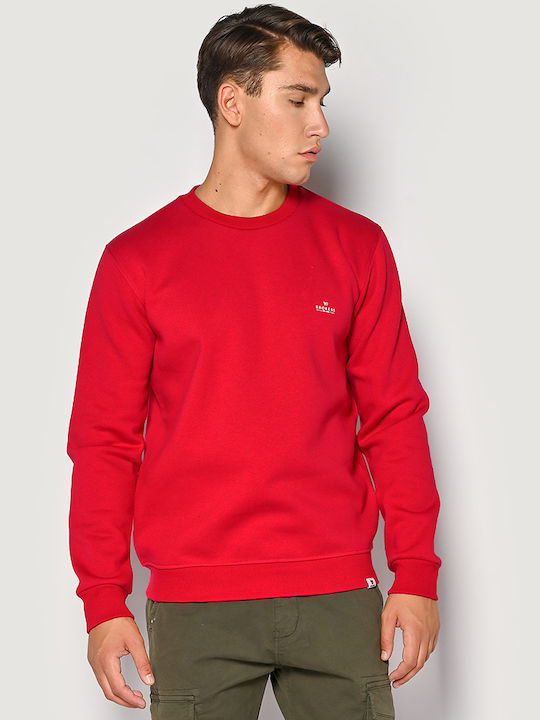 Brokers Jeans Herren Sweatshirt Red